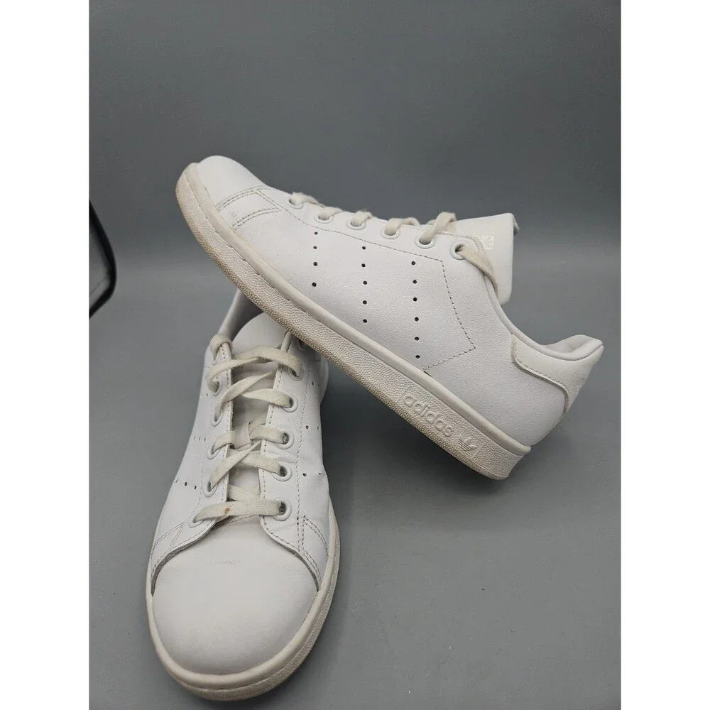 Adidas Stan Smith Boys Shoes Size 4.5 Color: White Youth
